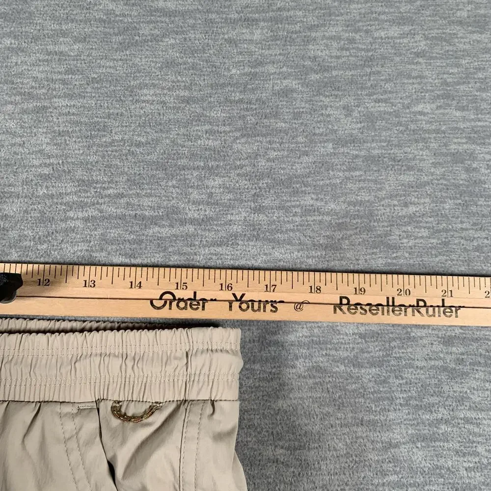REI Co-op Pants Mens Large Beige Jogger Elastic Waist Cargo Hiking Stretch